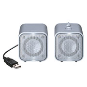 サンワサプライ USBスピーカー(シルバー) サンワサプライ USBスピーカー(シルバー)